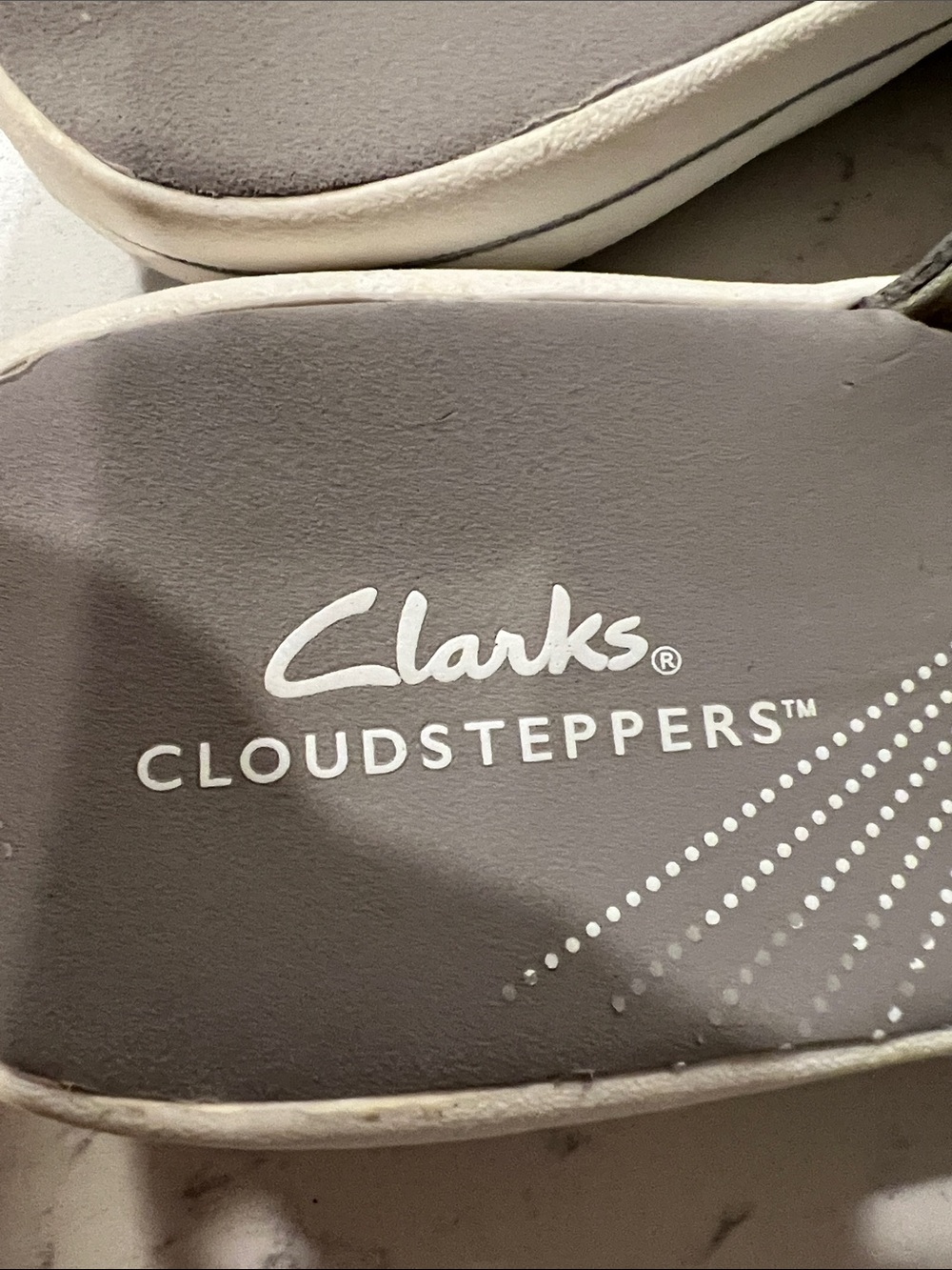 Clarks Cloudstepper women’s thong slip on sandals, size 7 - Picture 12 of 16